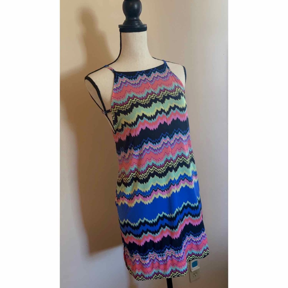 *NWT* PilyQ Clara Malia Chevron dress XS/S